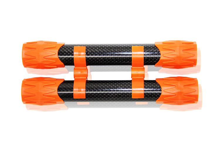 Zigarrenetui aus Carbon – Double orange