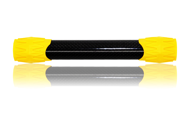 Zigarrenetui aus Carbon – Single gelb