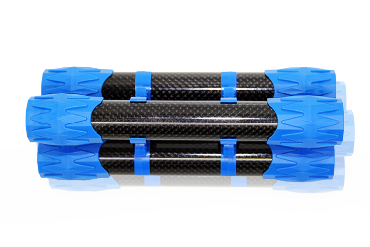 Zigarrenetui aus Carbon – Tripple blau
