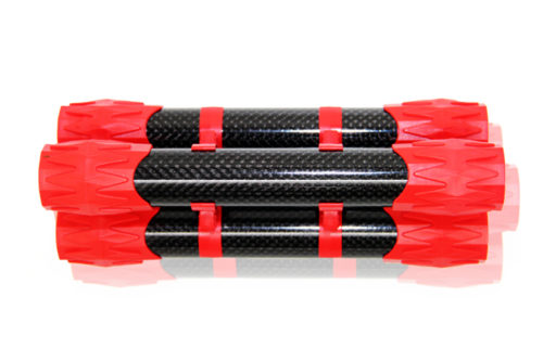 Zigarrenetui aus Carbon - Tripple rot
