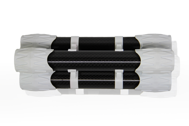 Zigarrenetui aus Carbon – Tripple weiss